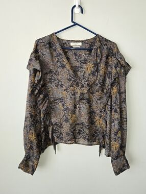 Isabel Marant Étoile Flowy Ruffled Top